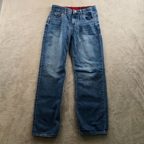 Levi's Women's Jeans Size 14 27x29 514 Straight Blue Denim Relaxed Casual Classi - Picture 15 of 16